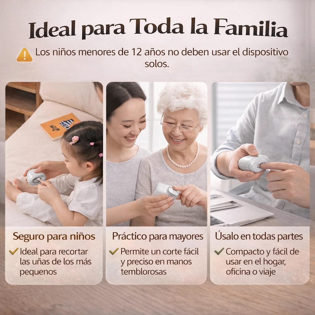 “Uñas perfectas sin riesgo, sin esfuerzo y en segundos”💅