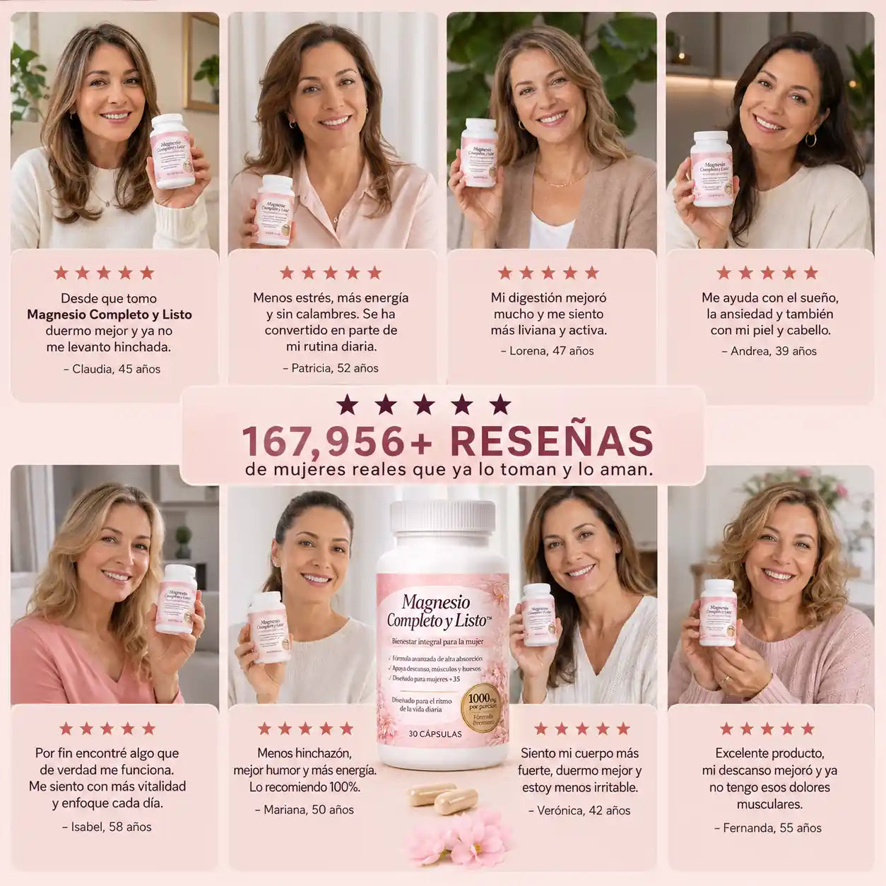 Desinflama tu abdomen y recupera tu energía — Magnesio Completo y Listo™