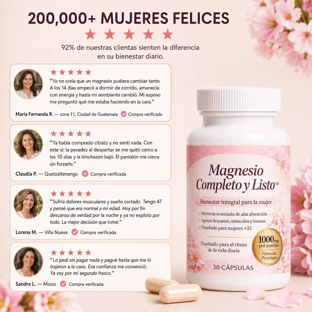 Desinflama tu abdomen y recupera tu energía — Magnesio Completo y Listo™