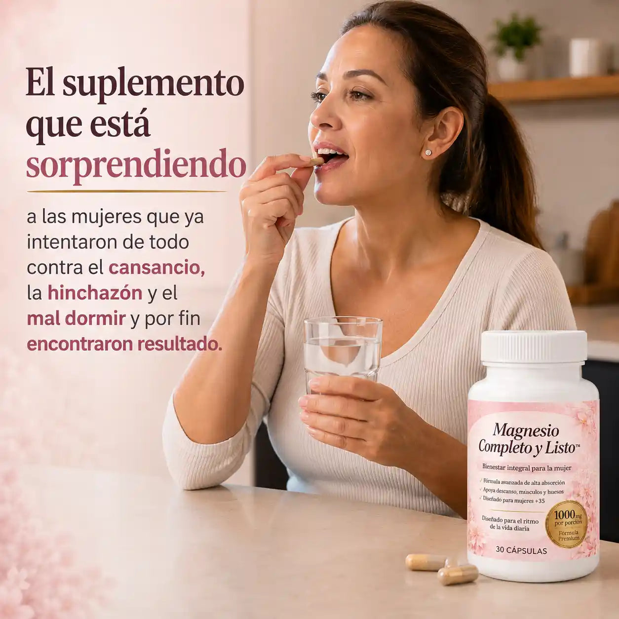 Desinflama tu abdomen y recupera tu energía — Magnesio Completo y Listo™