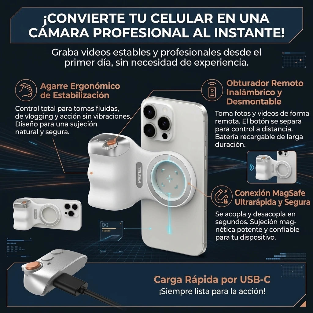 Graba videos profesionales sin equipo caro ni complicaciones⭐