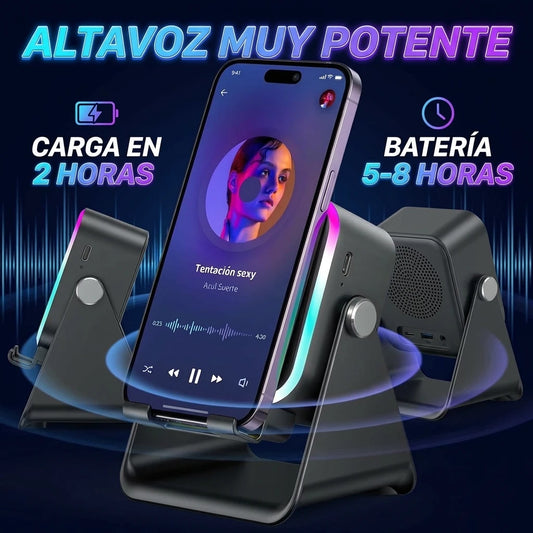 🎧 Escucha música brutal mientras tu celular se carga sin cables