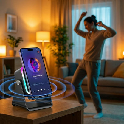 🎧 Escucha música brutal mientras tu celular se carga sin cables