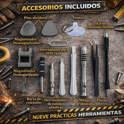 💥 El kit que reemplaza cajas enteras de herramientas en segundos
