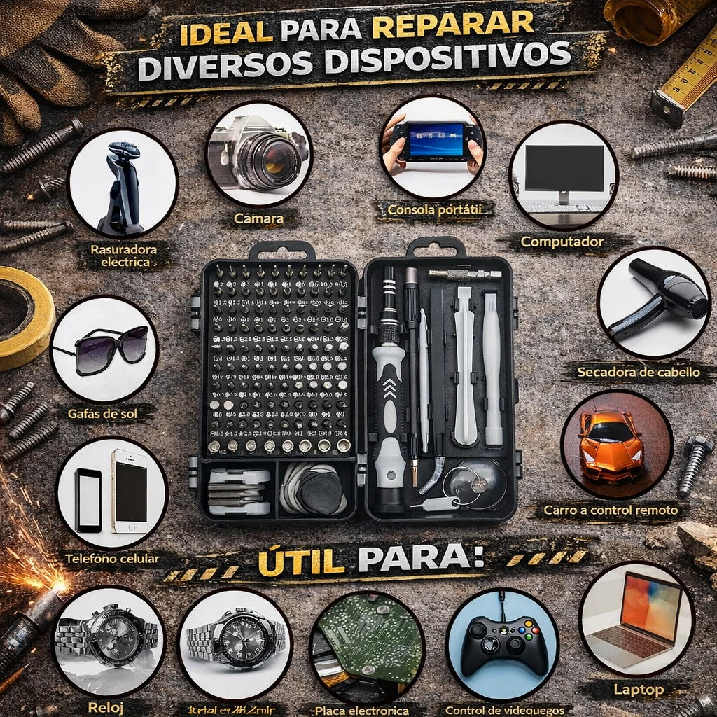 💥 El kit que reemplaza cajas enteras de herramientas en segundos