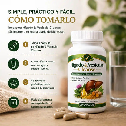 🌿 Tu hígado limpio en 7 días