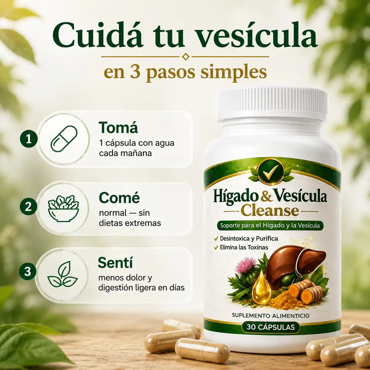 Ese dolor del lado derecho no es muscular — es tu vesícula