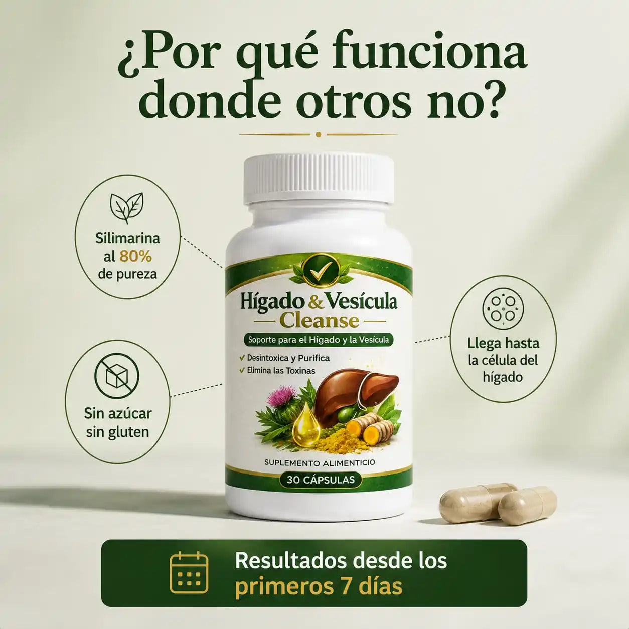 Despierta sin boca amarga y recupera tu energía — Hígado & Vesícula Cleanse™