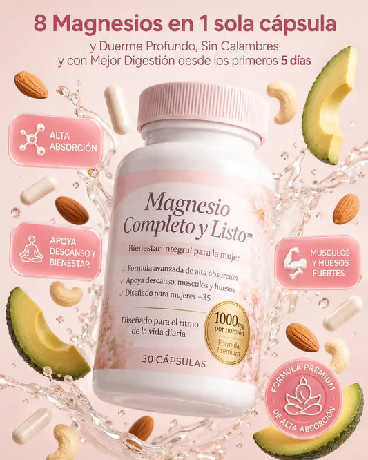 Magnesio Completo y Listo 8 en 1™