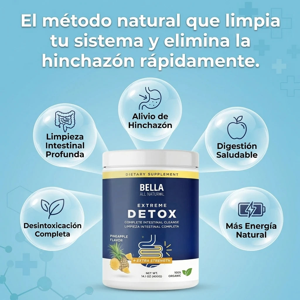 El método natural que limpia tu sistema y elimina la hinchazón rápidamente 🔥