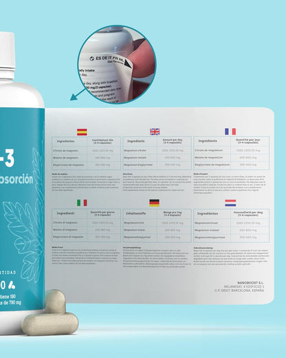 Magnesio para Energía y Sueño