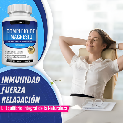 Recupera la calma, la fuerza y el sueño con Magnesio Complex
