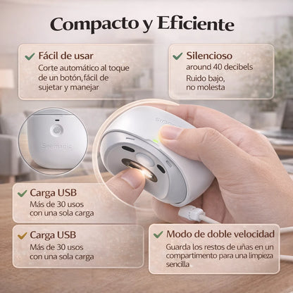 “Uñas perfectas sin riesgo, sin esfuerzo y en segundos”💅